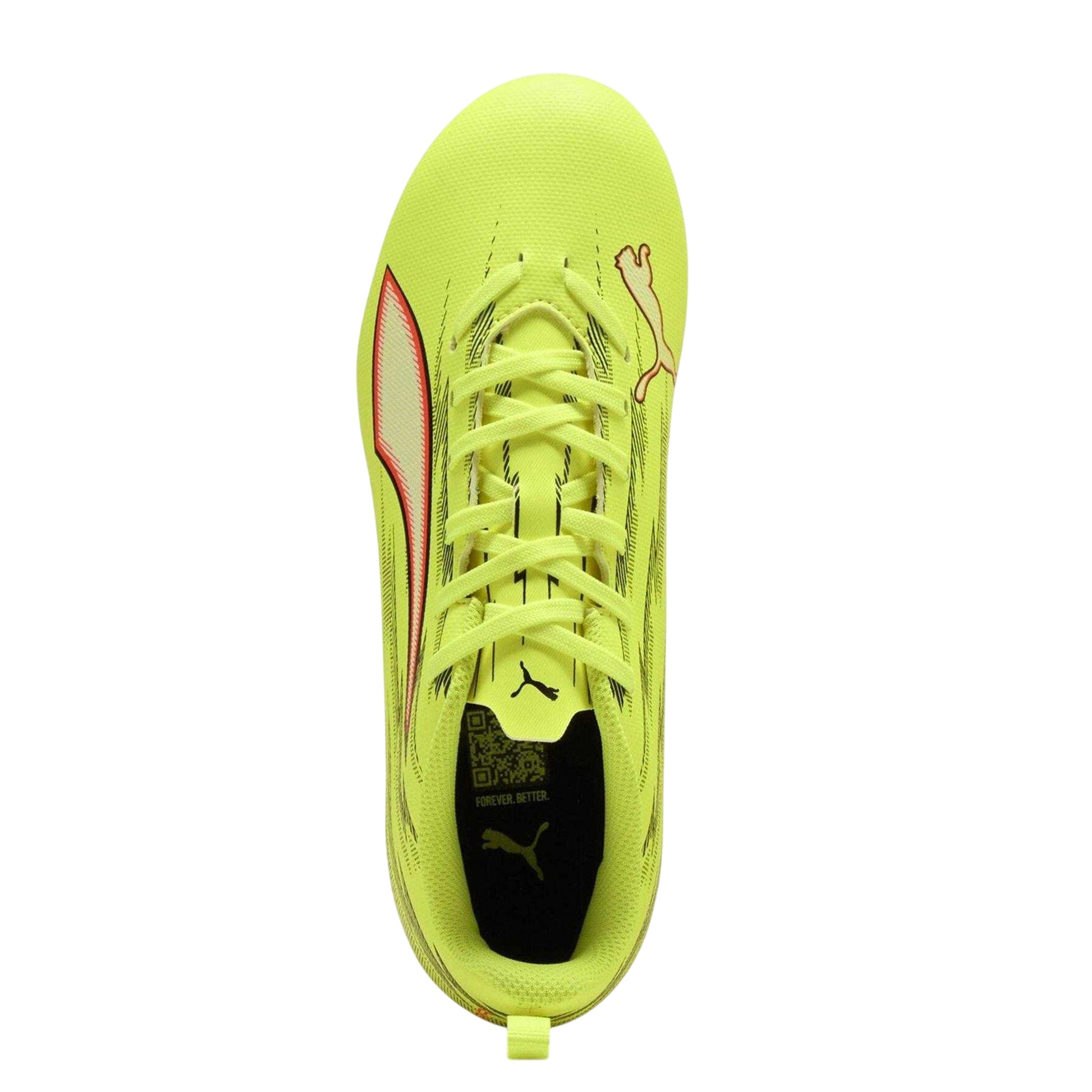 Yellow-Black - Lifestyle - Puma Childrens-Kids Ultra 5 Play Firm Ground Football Boots