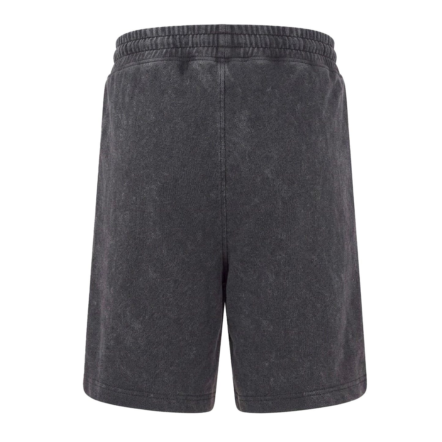 Black - Back - Hugo Mens Washed Elasticated Waist Relaxed Fit Sweat Shorts
