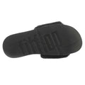 Black - Lifestyle - FitFlop Womens-Ladies iQushion Shearling Sliders