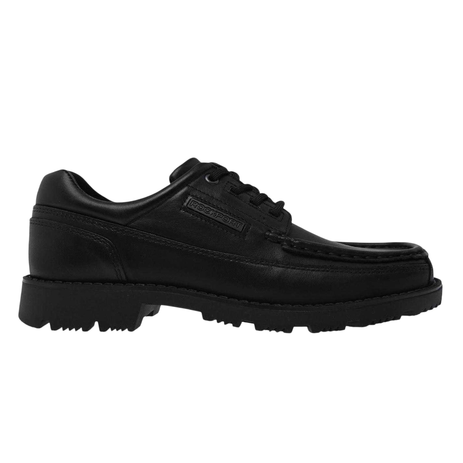 Black - Lifestyle - Rockport Boys Leather TruTECH Shoes