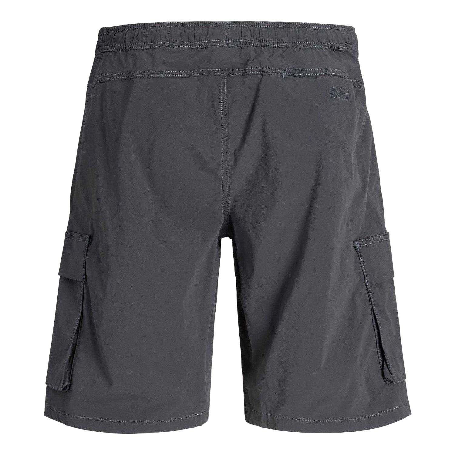 Asphalt - Back - Jack And Jones Mens Technical Cargo Shorts
