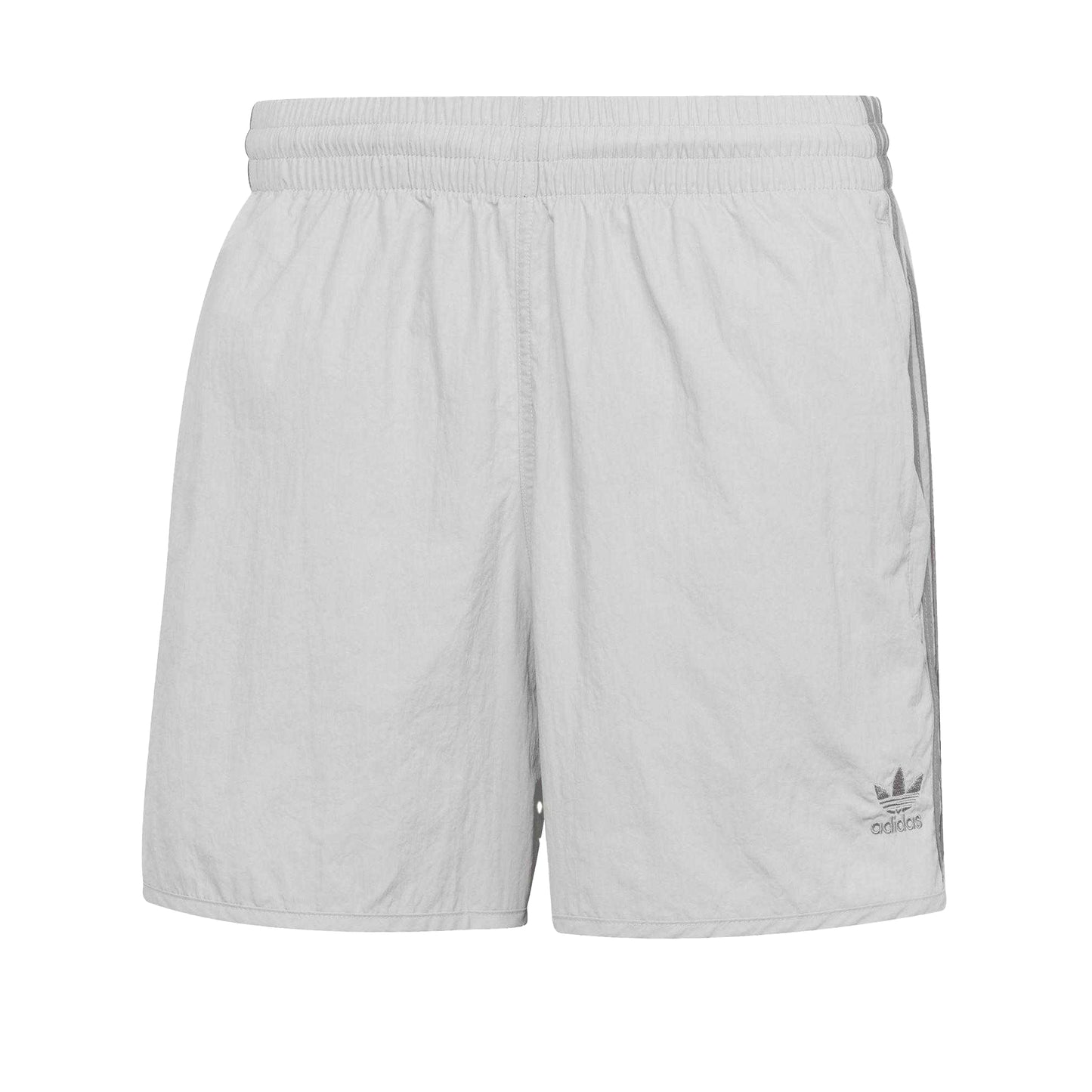 Grey - Front - Adidas Mens Sprinter Running Shorts