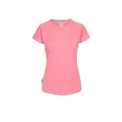 Pink - Front - Trespass Womens-Ladies Viktoria Active T-Shirt
