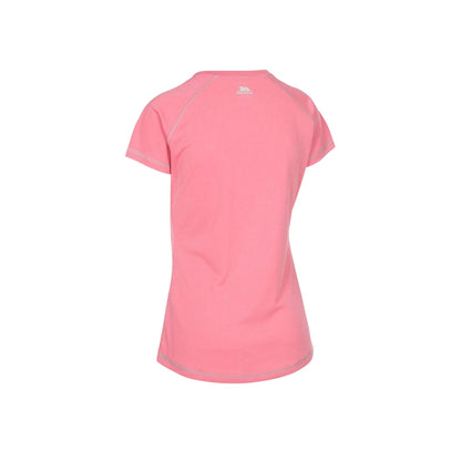 Pink - Back - Trespass Womens-Ladies Viktoria Active T-Shirt