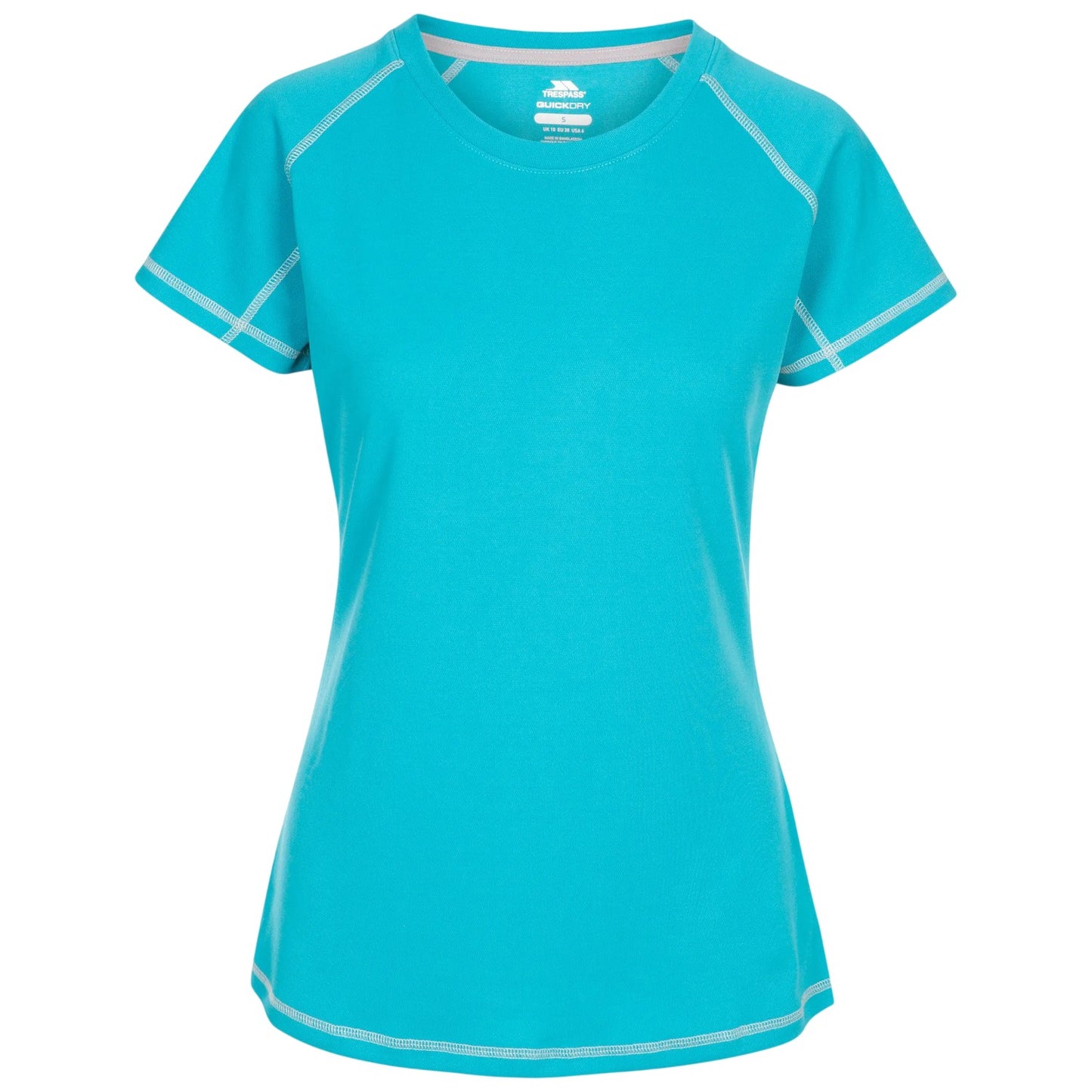 Blue - Front - Trespass Womens-Ladies Viktoria Active T-Shirt