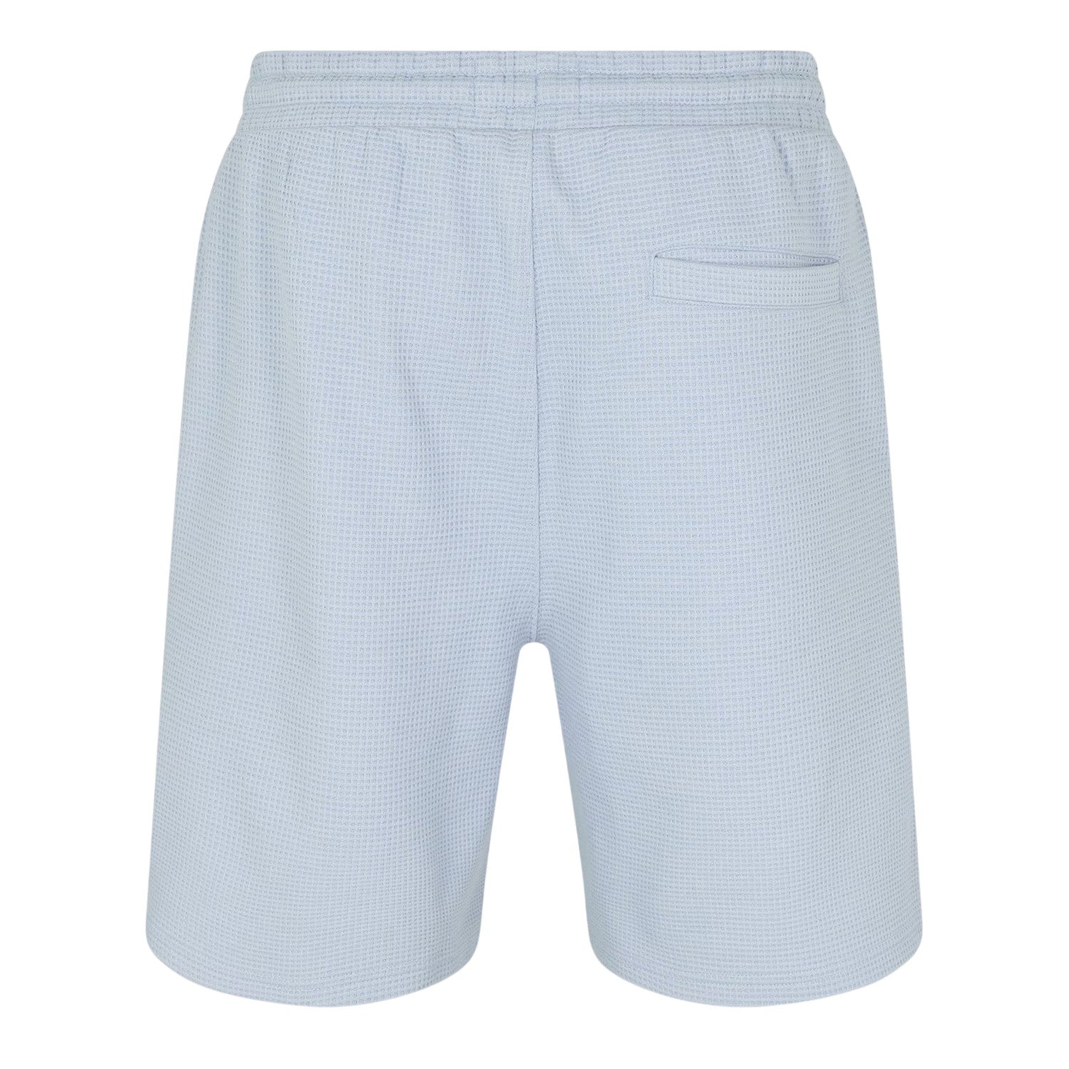 Blue - Back - Firetrap Mens Waffle Sweat Shorts