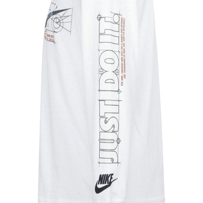 White - Lifestyle - Nike Womens-Ladies Blueprint Long-Sleeved T-Shirt