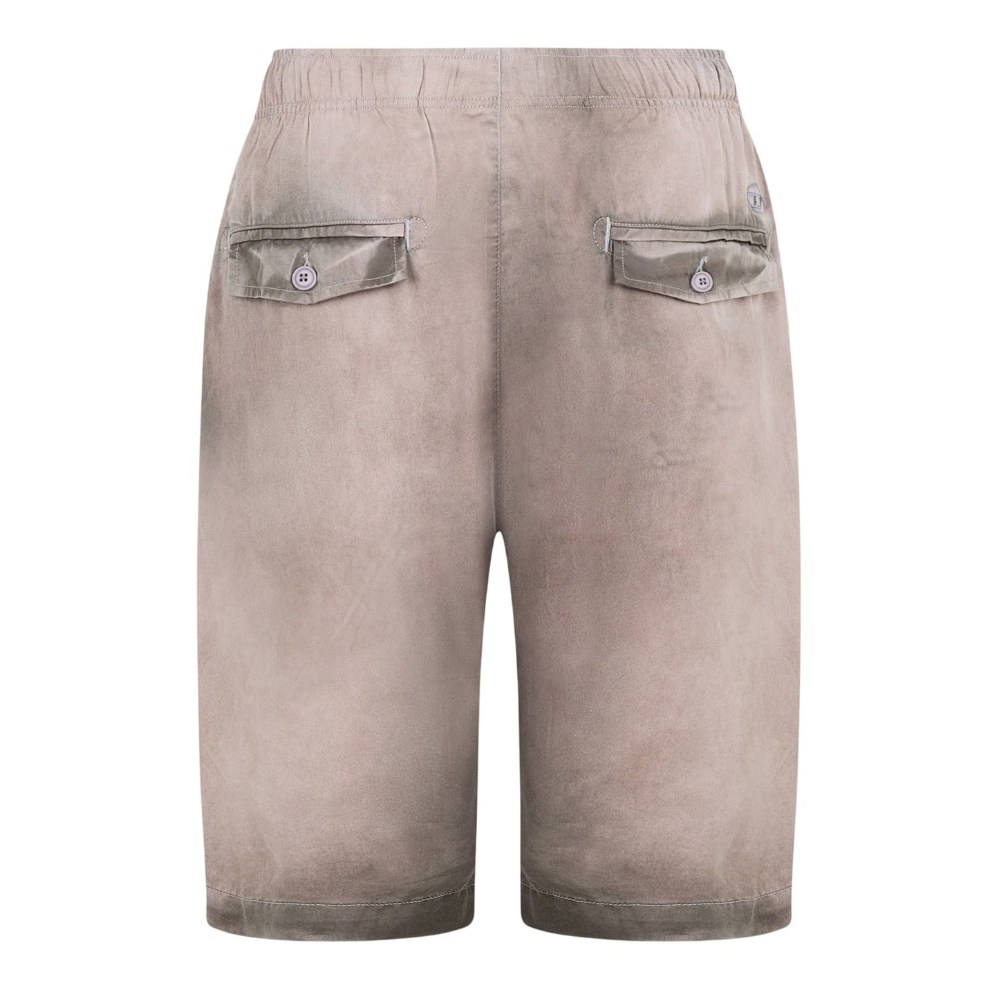 Grey - Back - Diesel Mens Relaxed Fit Casual Sweat Shorts