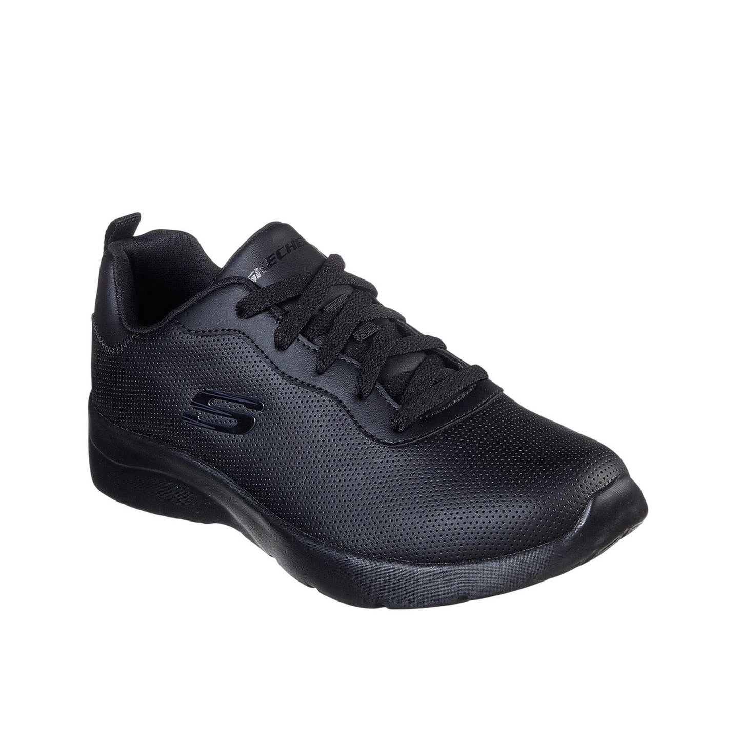 Black - Front - Skechers Womens-Ladies Dynamight 2.0 - Eazy Feelz Trainers