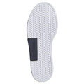 White-Navy - Side - Adidas Mens Courtphase Leather Court Trainers