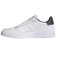White-Navy - Pack Shot - Adidas Mens Courtphase Leather Court Trainers