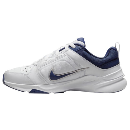 White-Navy - Side - Nike Mens Defy All Day Trainers