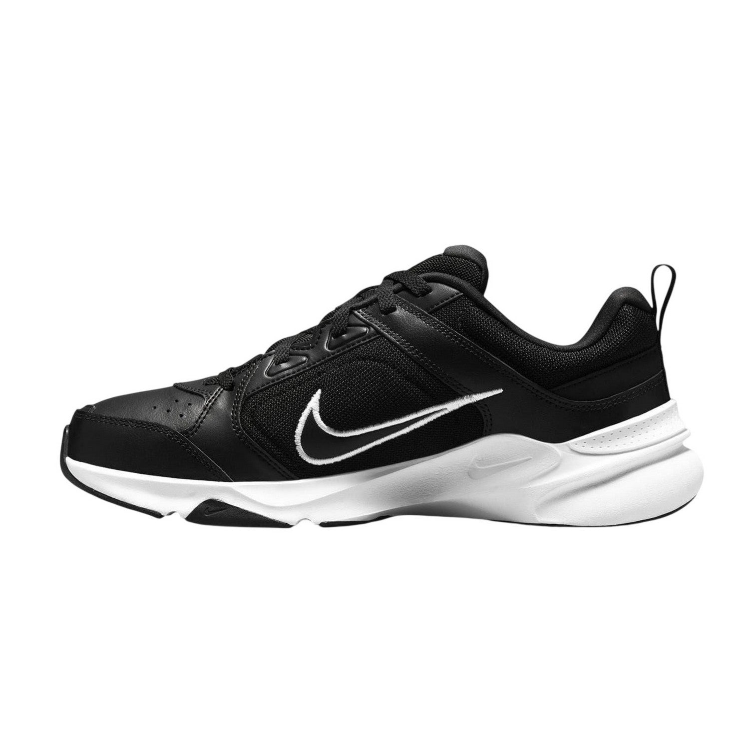 Black-White - Side - Nike Mens Defy All Day Trainers