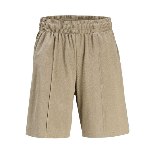 Silver Sage - Front - Jack And Jones Mens Front Seam Detail Relaxed Fit Sweat Shorts