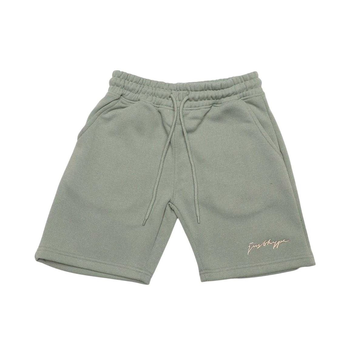 Moss - Front - Hype Childrens-Kids Oversized Sweat Shorts