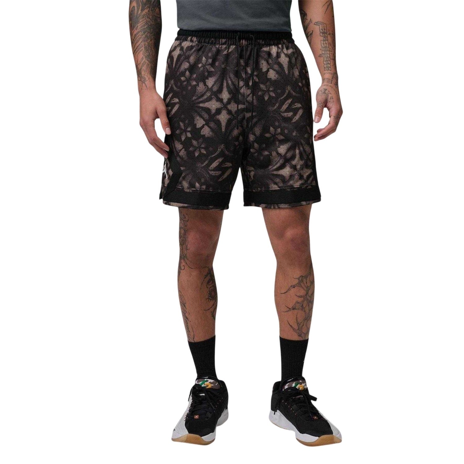 Black-Sail - Side - Nike Mens Air Jordan Luka GFX Woven Shorts