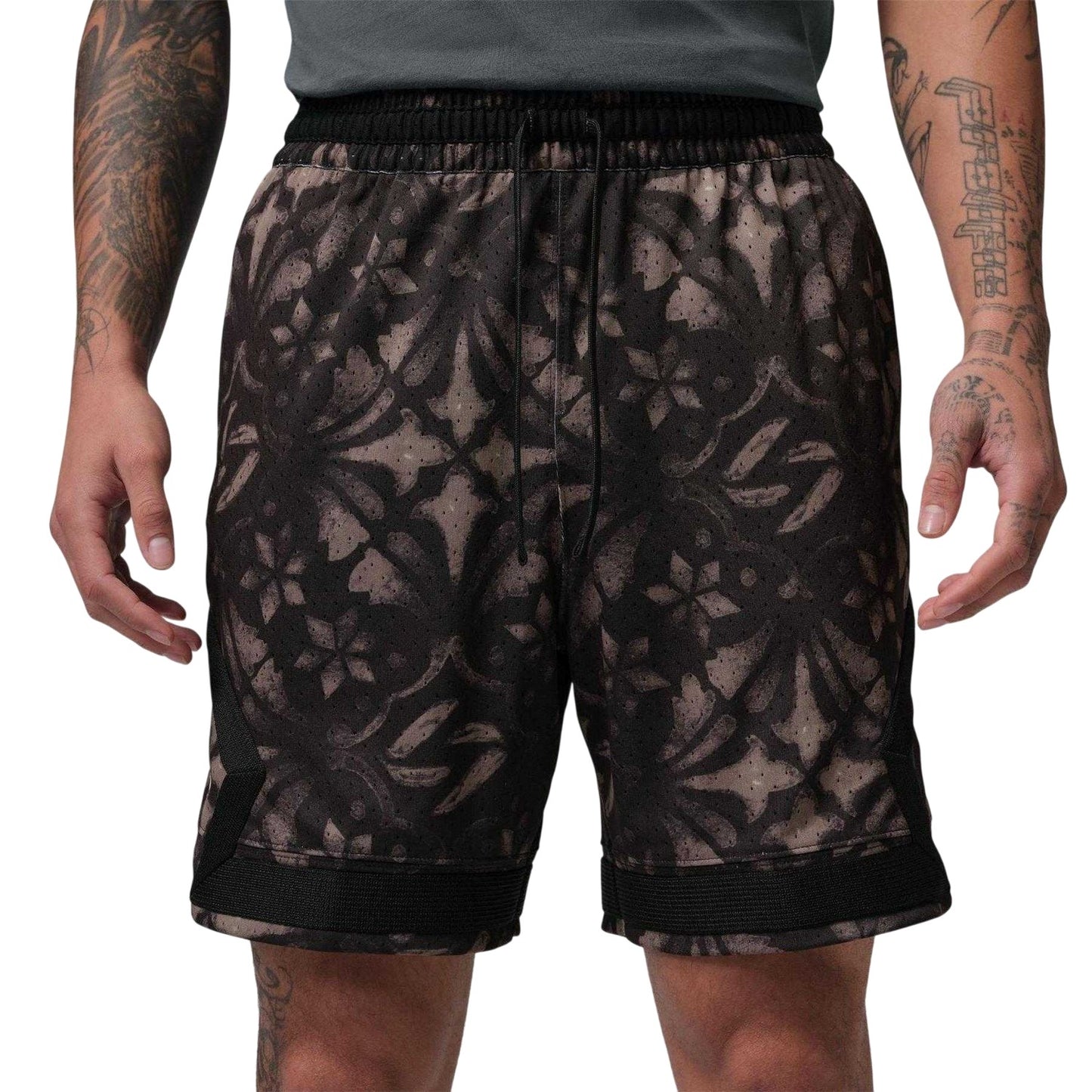 Black-Sail - Front - Nike Mens Air Jordan Luka GFX Woven Shorts
