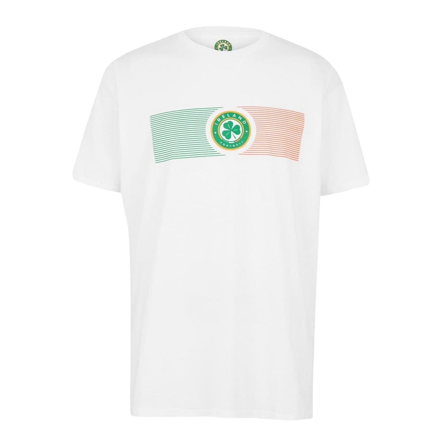 White - Front - Castore Unisex Adult FAI Crest Classic T-Shirt
