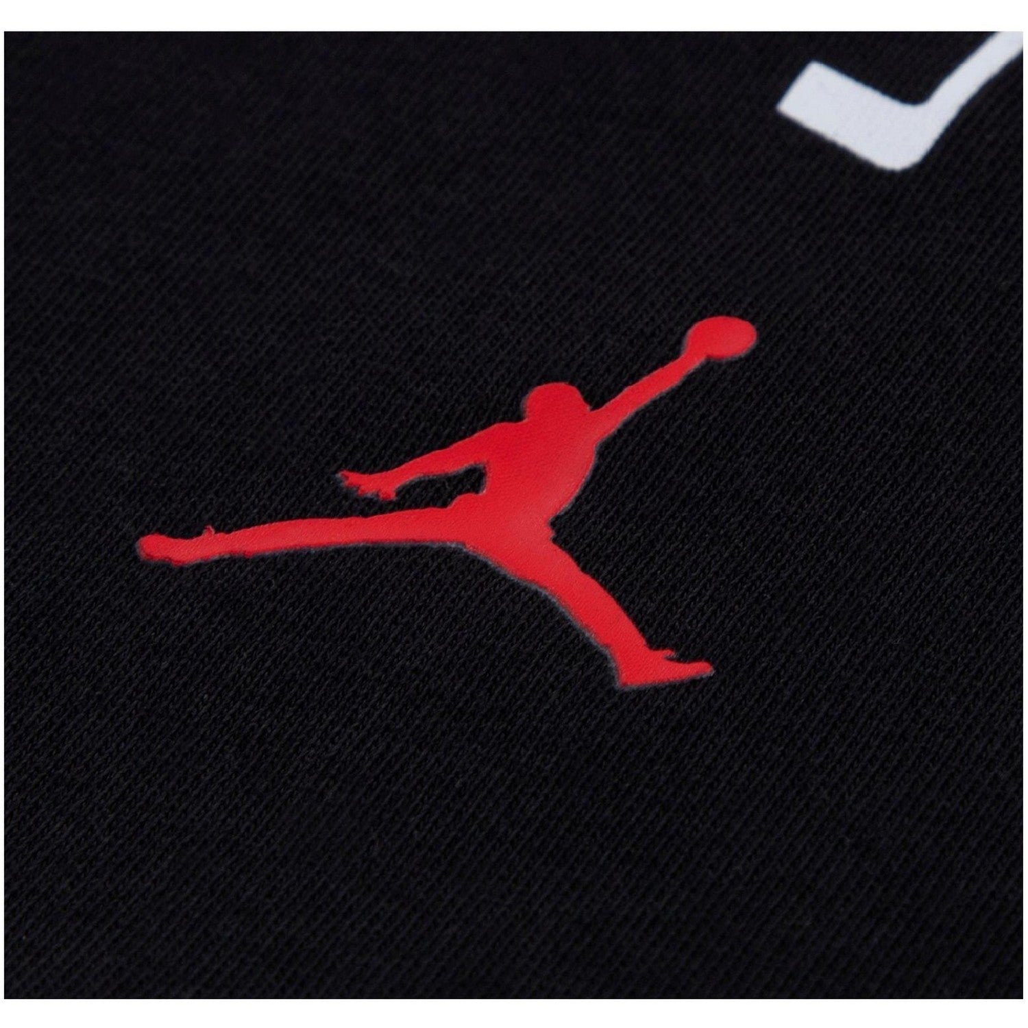 Black - Side - Air Childrens-Kids Jordan Graphic Print Regular T-Shirt