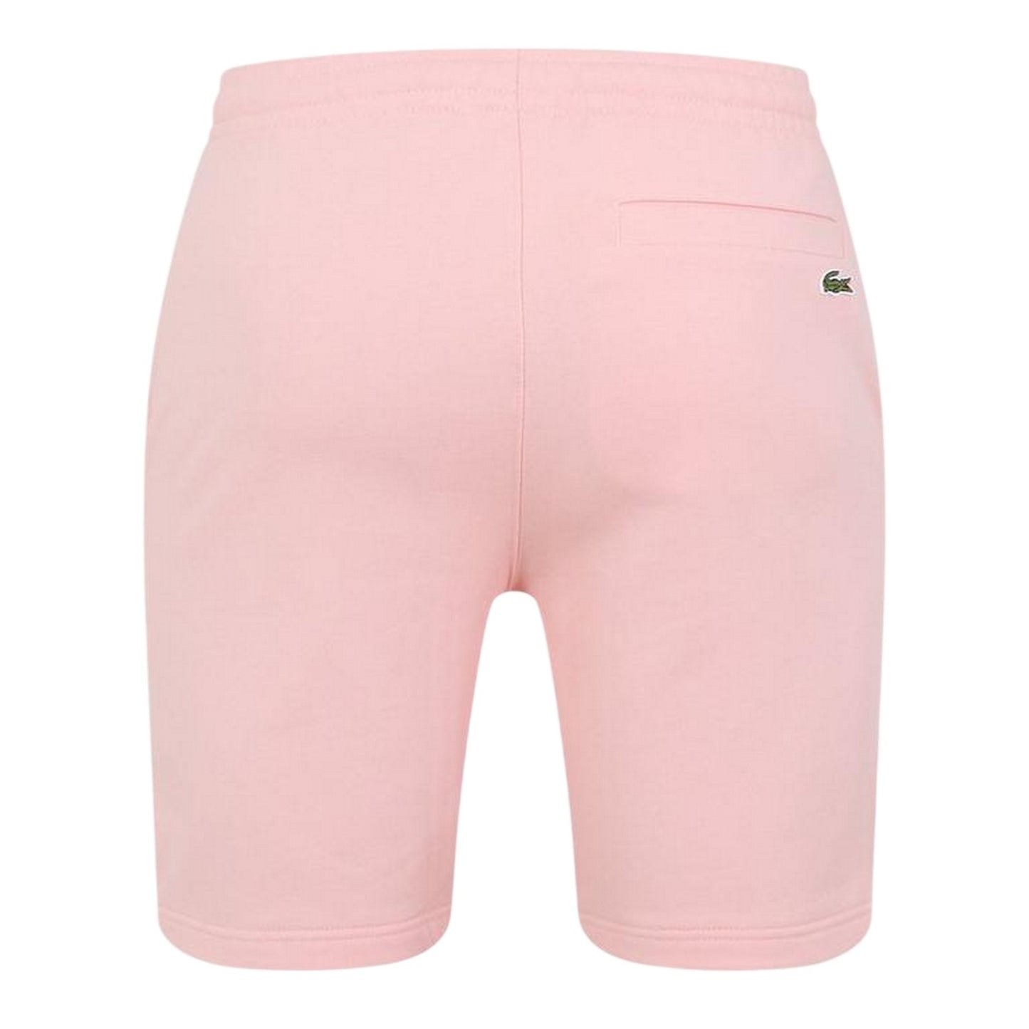 Pink - Back - Lacoste Womens-Ladies Cotton Blend Sweat Shorts