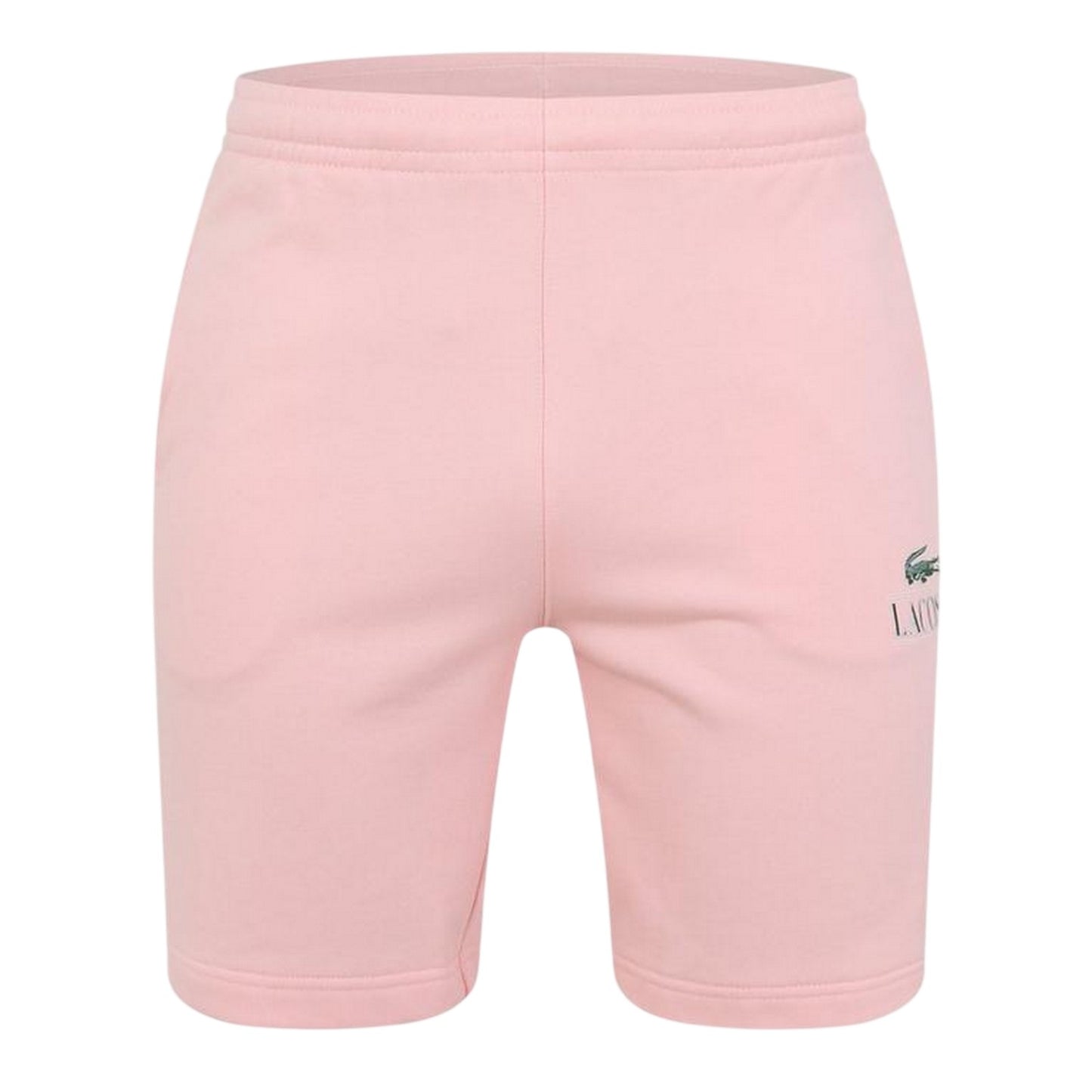 Pink - Front - Lacoste Womens-Ladies Cotton Blend Sweat Shorts
