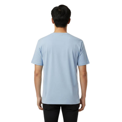 Fresh Blue - Back - Gant Mens Fit Shield T-Shirt