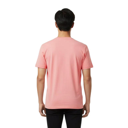 Bubblegum Pink - Back - Gant Mens Fit Shield T-Shirt