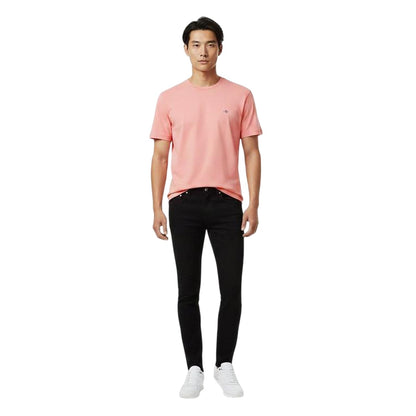 Bubblegum Pink - Side - Gant Mens Fit Shield T-Shirt