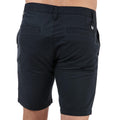 Navy - Back - Weekend Offender Mens Dillenger Cotton Twill Shorts