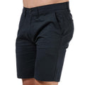Navy - Side - Weekend Offender Mens Dillenger Cotton Twill Shorts