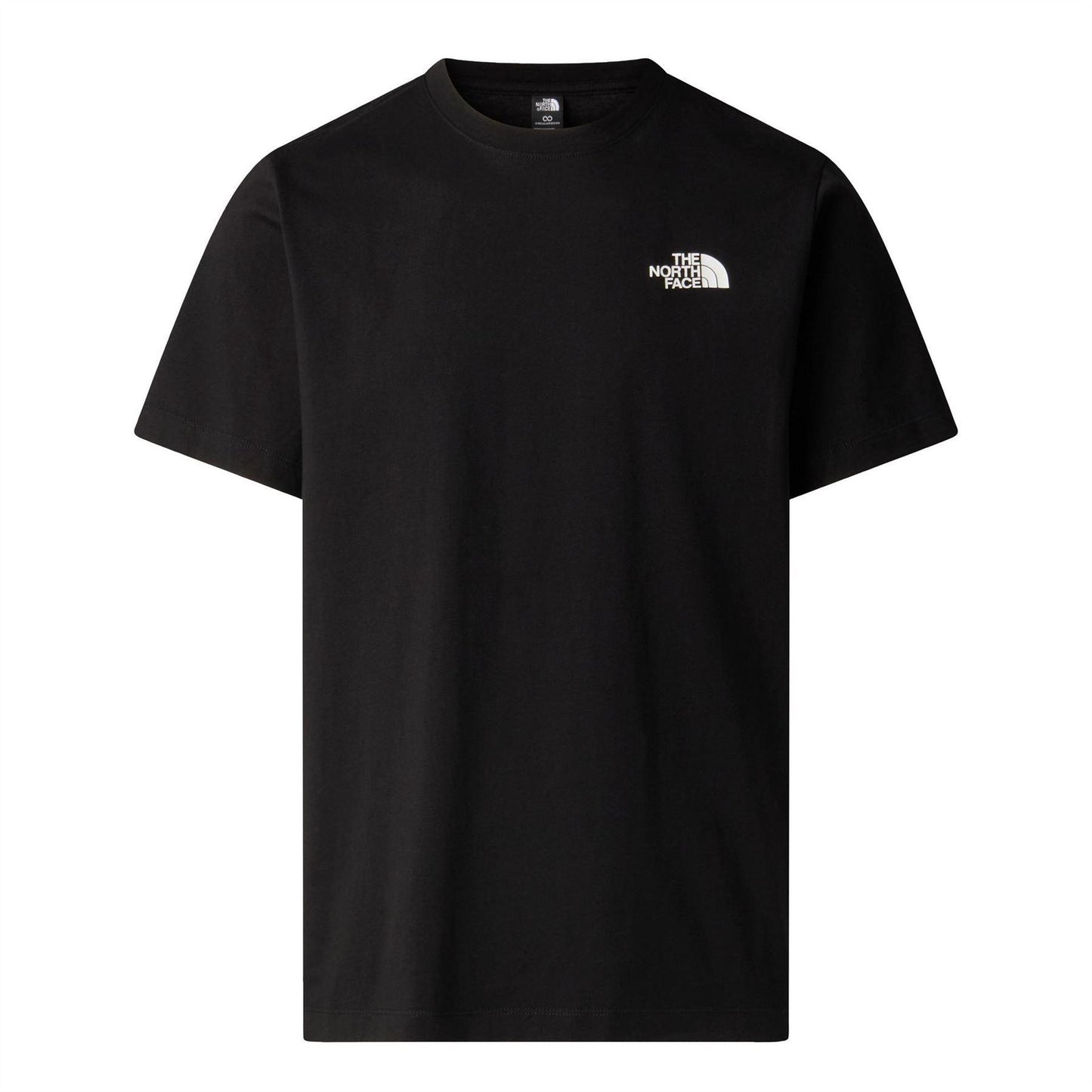 Black - Back - The North Face Mens Nse Back Print Classic T-Shirt