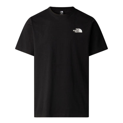 Black - Back - The North Face Mens Nse Back Print Classic T-Shirt