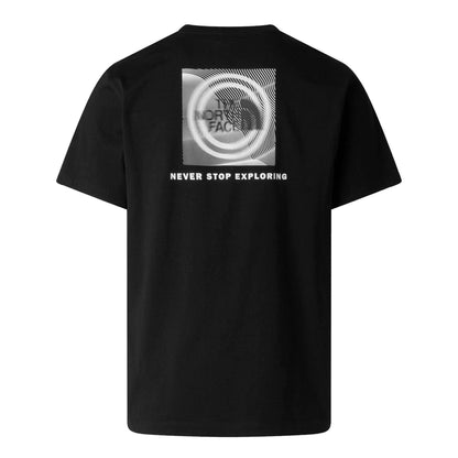 Black - Front - The North Face Mens Nse Back Print Classic T-Shirt