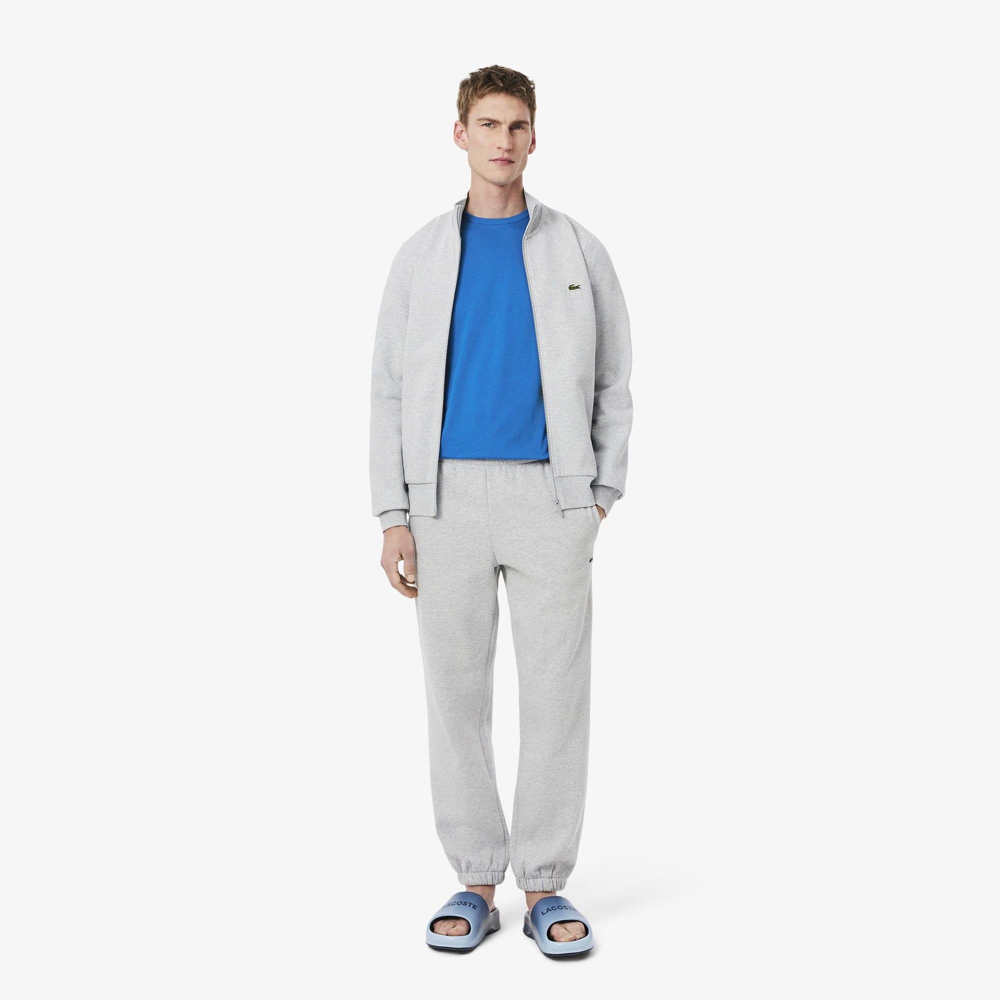 Blue - Pack Shot - Lacoste Mens Pima Cotton T-Shirt