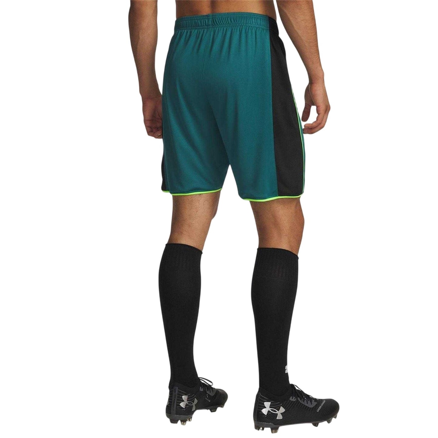 Green - Back - Under Armour Mens Football Shorts