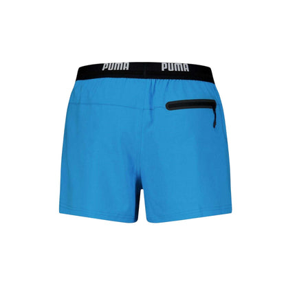 Bright Blue - Back - Puma Mens Swim Shorts