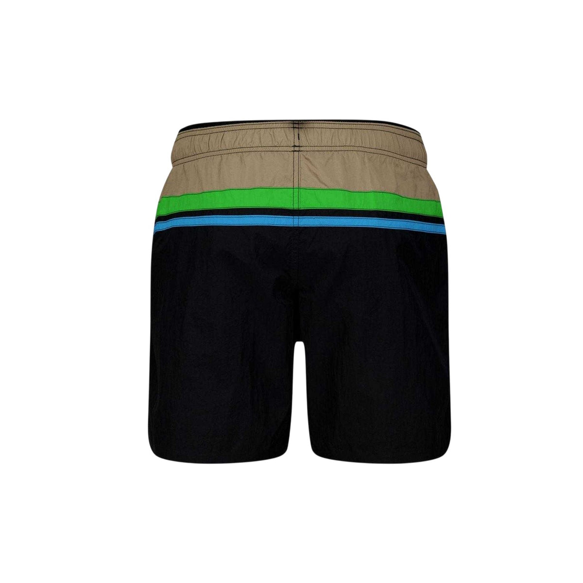 Beige-Navy - Back - Puma Mens Heritage Swim Shorts