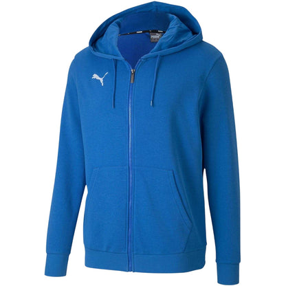 Electric Blue Lemonade - Front - Puma Mens TeamGoal 23 Casuals Full Zip Hoodie