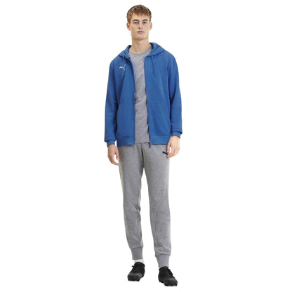 Electric Blue Lemonade - Side - Puma Mens TeamGoal 23 Casuals Full Zip Hoodie