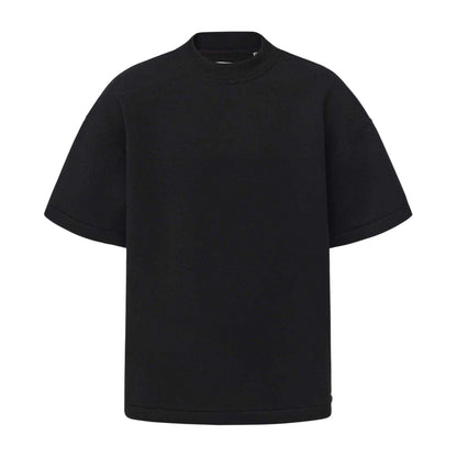 Black - Front - Firetrap Mens Plain Scuba Comfort T-Shirt