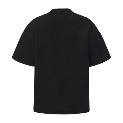 Black - Back - Firetrap Mens Plain Scuba Comfort T-Shirt