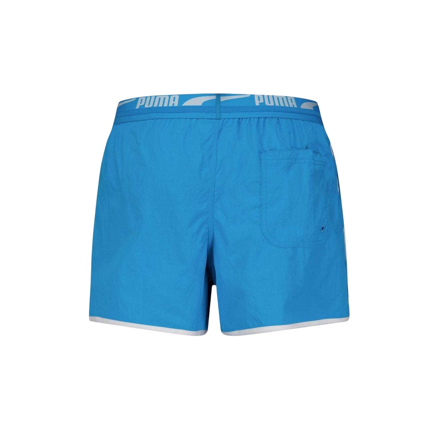 Bright Blue - Back - Puma Mens Lightweight Swim Shorts