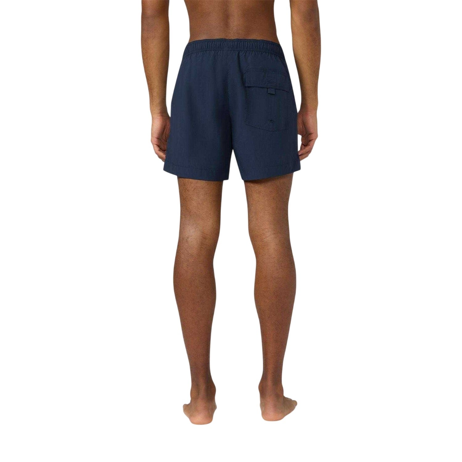 Navy - Back - Champion Mens Plain Swim Shorts
