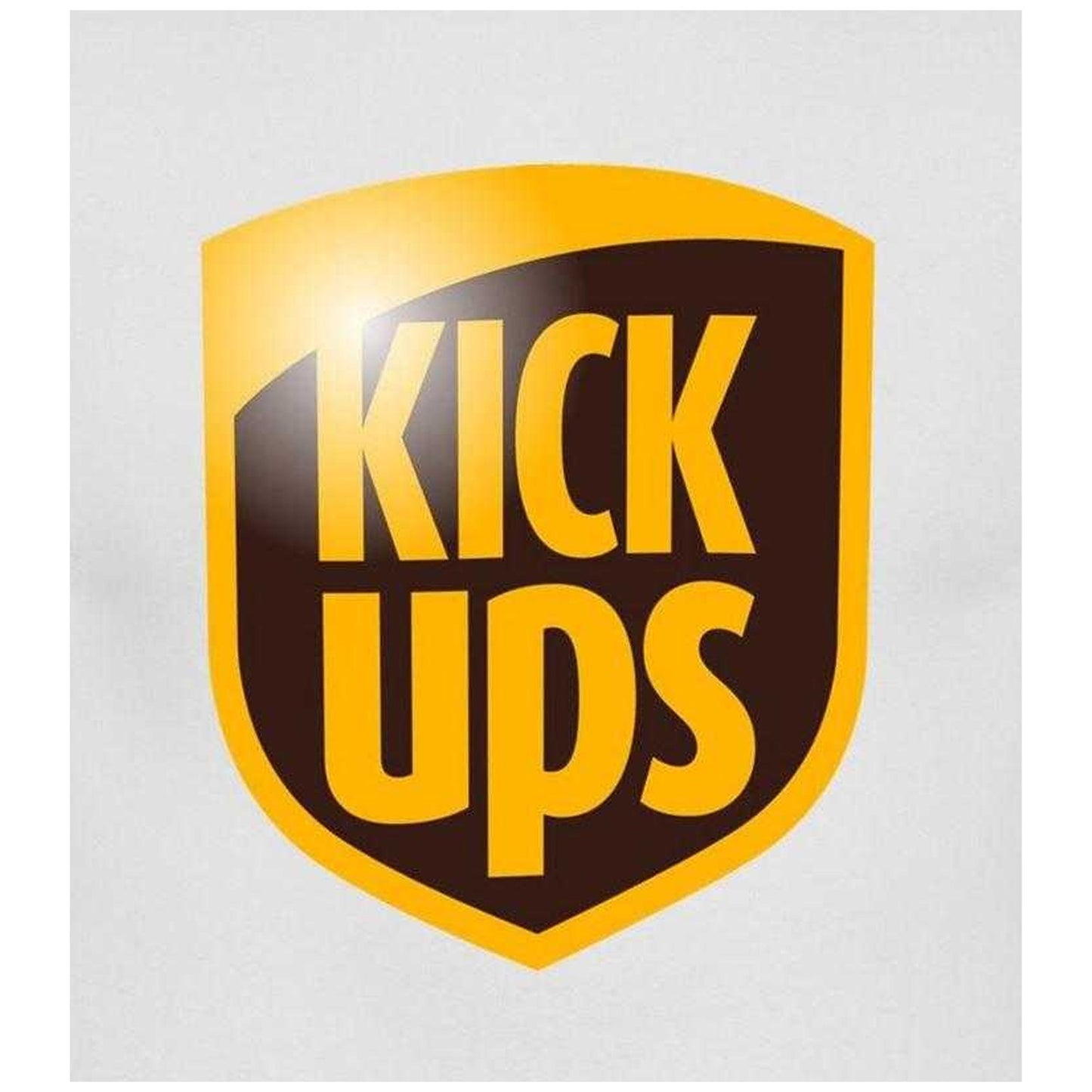 White - Back - K-UP Unisex Adult Novelty Regular T-Shirt