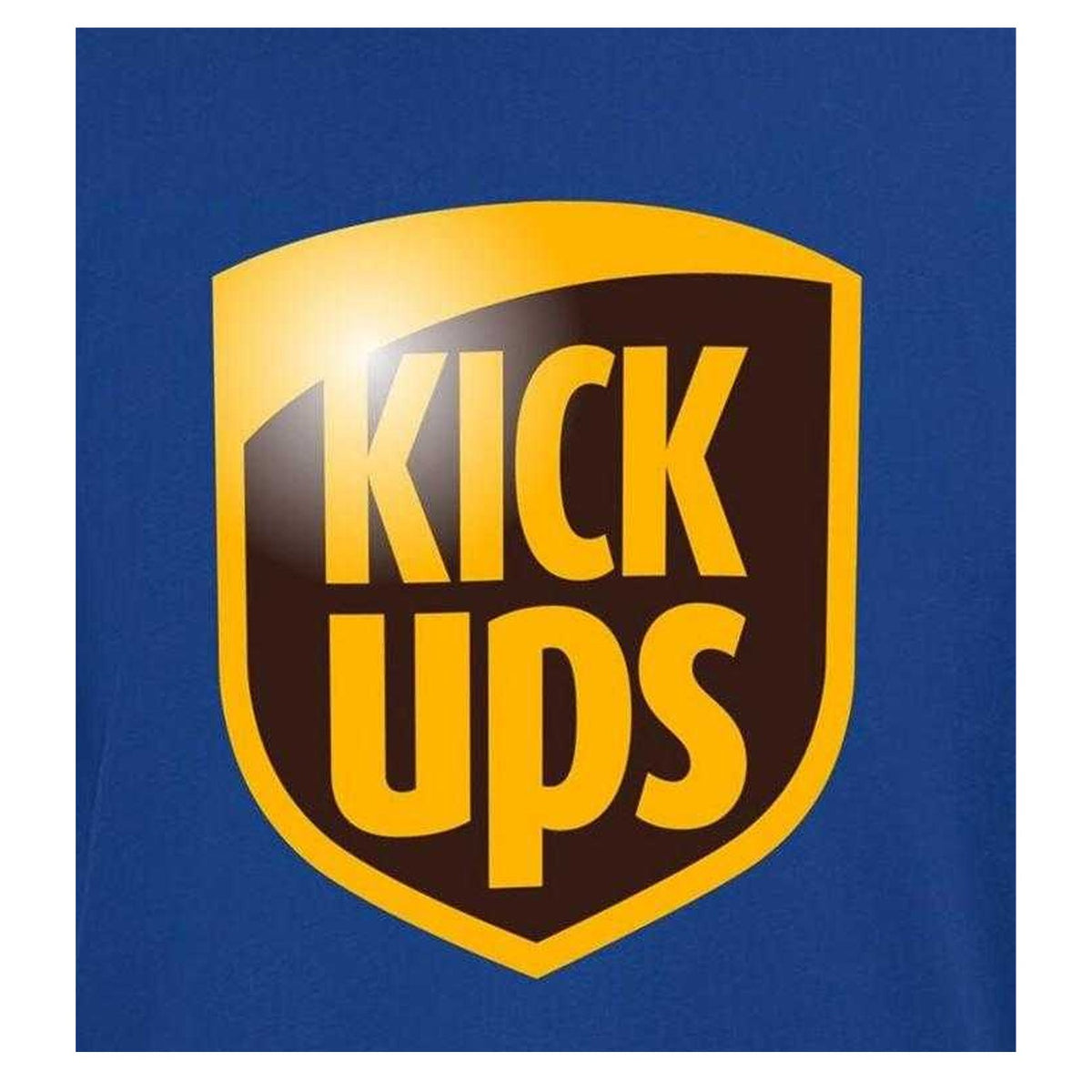 Blue - Back - K-UP Unisex Adult Novelty Regular T-Shirt