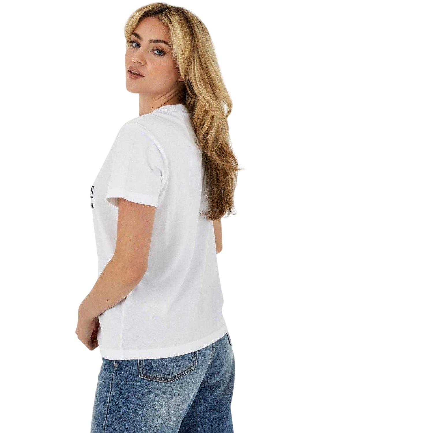 White - Back - Jack Wills Womens-Ladies Forstal Boyfriend T-Shirt