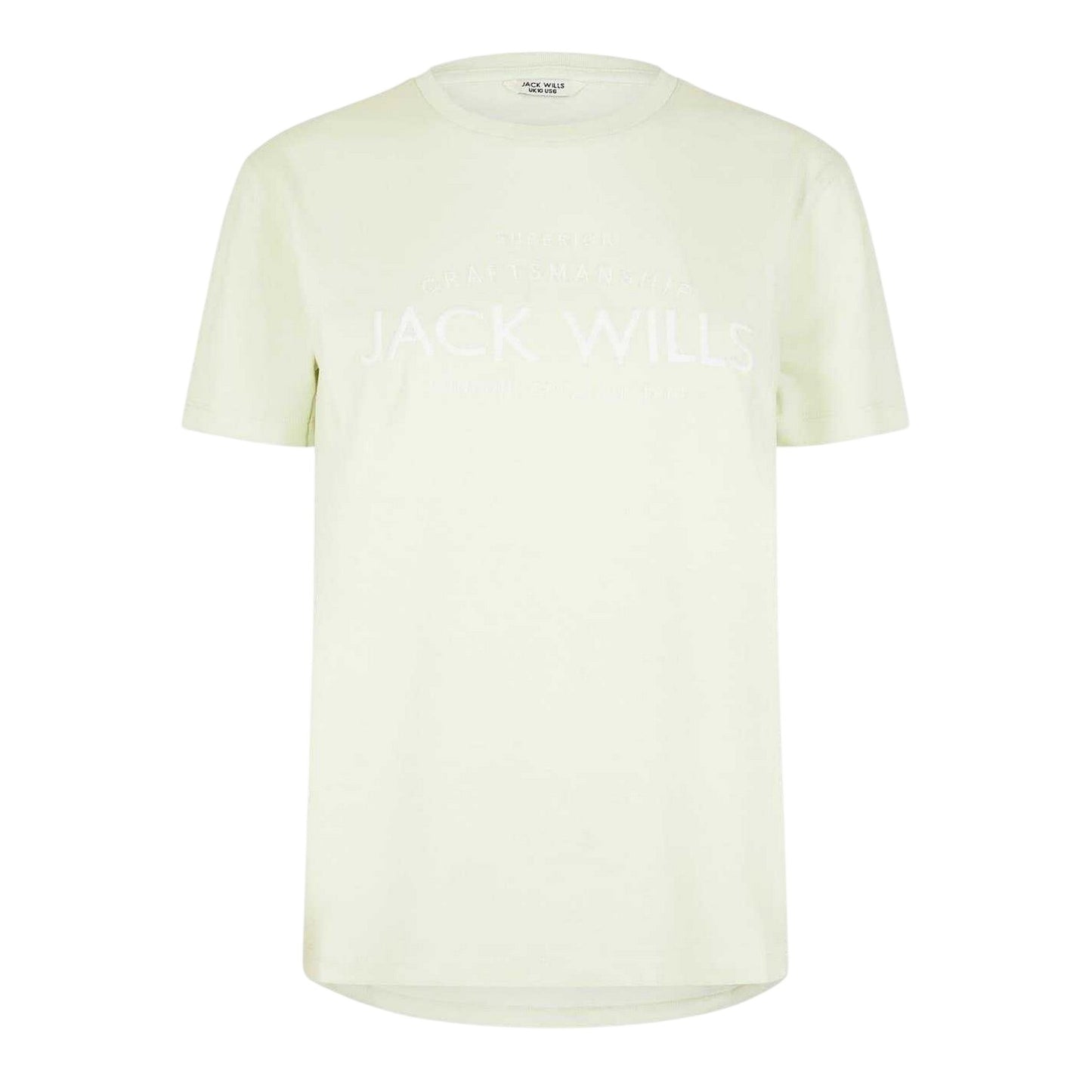Seaglass - Front - Jack Wills Womens-Ladies Forstal Boyfriend T-Shirt