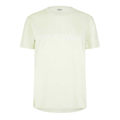 Seaglass - Front - Jack Wills Womens-Ladies Forstal Boyfriend T-Shirt