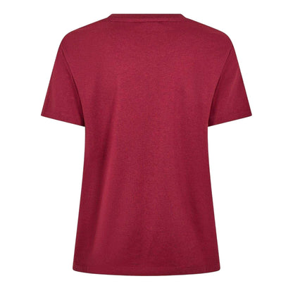Wine - Back - Jack Wills Womens-Ladies Forstal Boyfriend T-Shirt