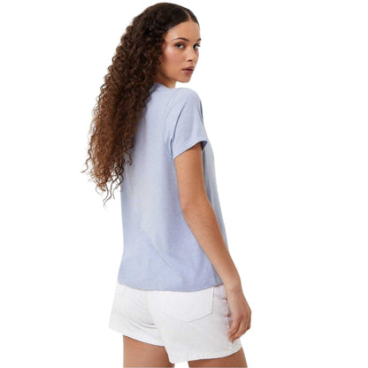 Soft Blue - Back - Jack Wills Womens-Ladies Forstal Boyfriend T-Shirt
